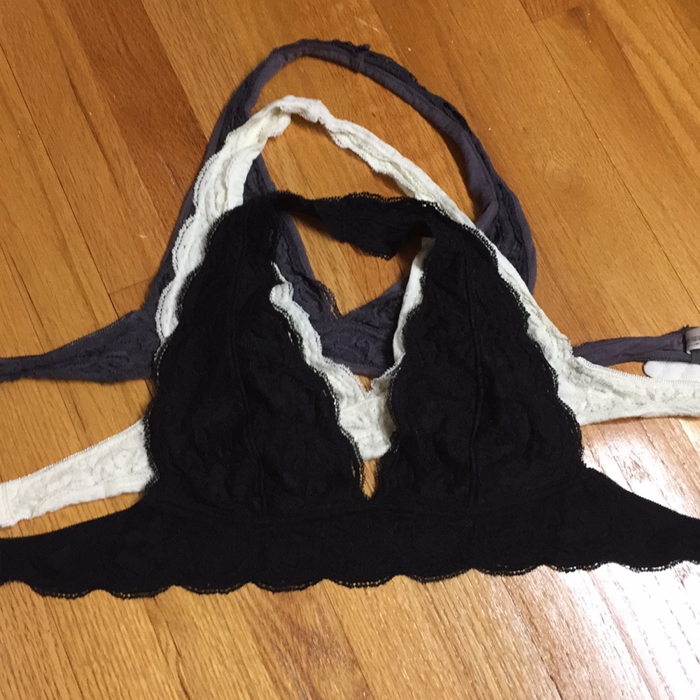 set of 3 UO Bralettes